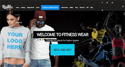 Desktop Screenshot of fitnesswearinc.com